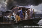 何紅舟油畫 啟航-中共一大會議 高清大圖下載